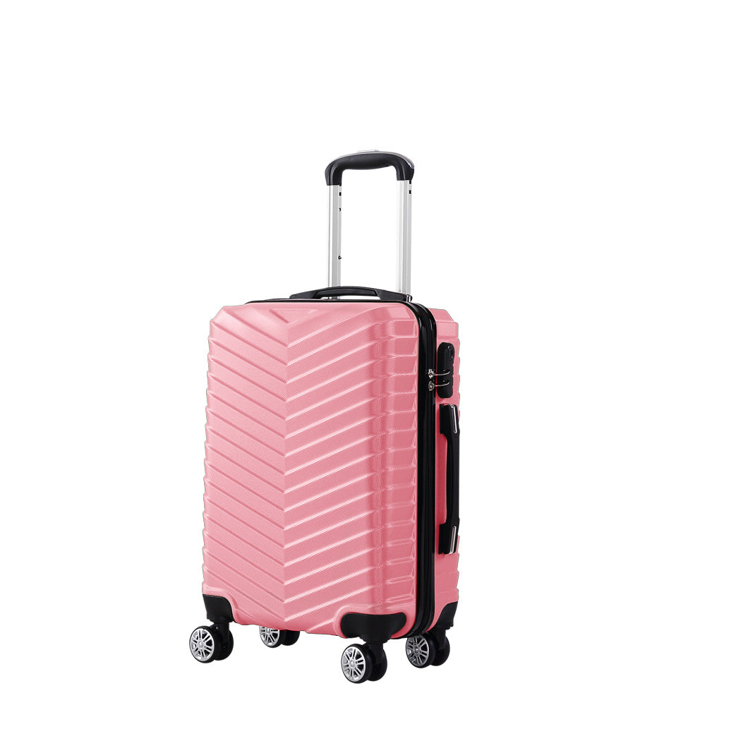 Slimbridge 24 uggage Suitcase Travel Rose Gold 24 inch-1942352929218498560