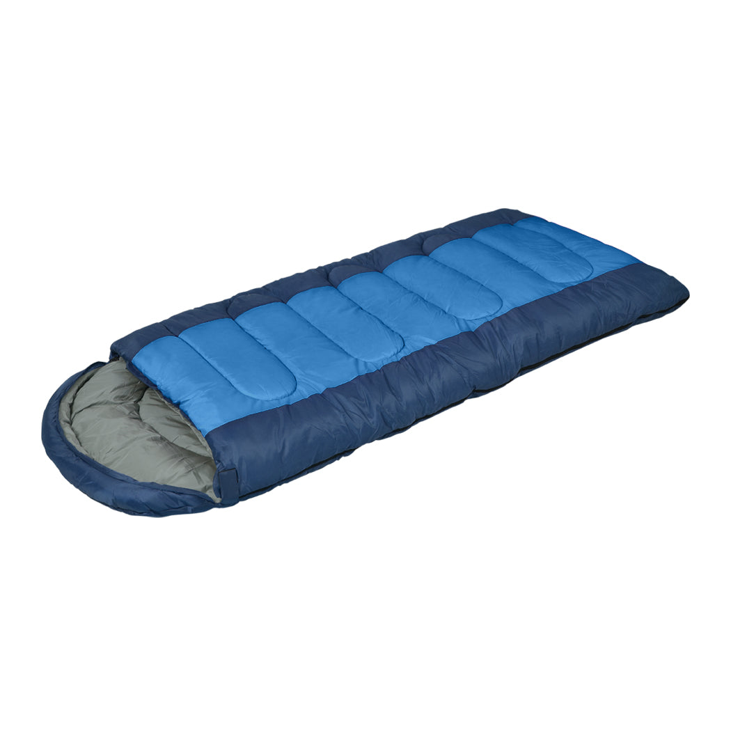 Mountview Sleeping Bag Outdoor Camping Blue-1942352887770386432