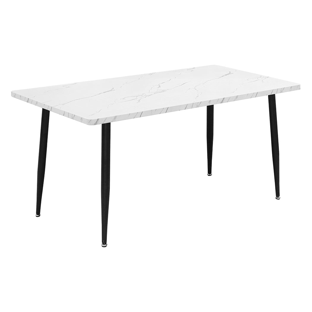 Levede Steel Dining Table 4-6 Seater 150cm-1937319784999948288