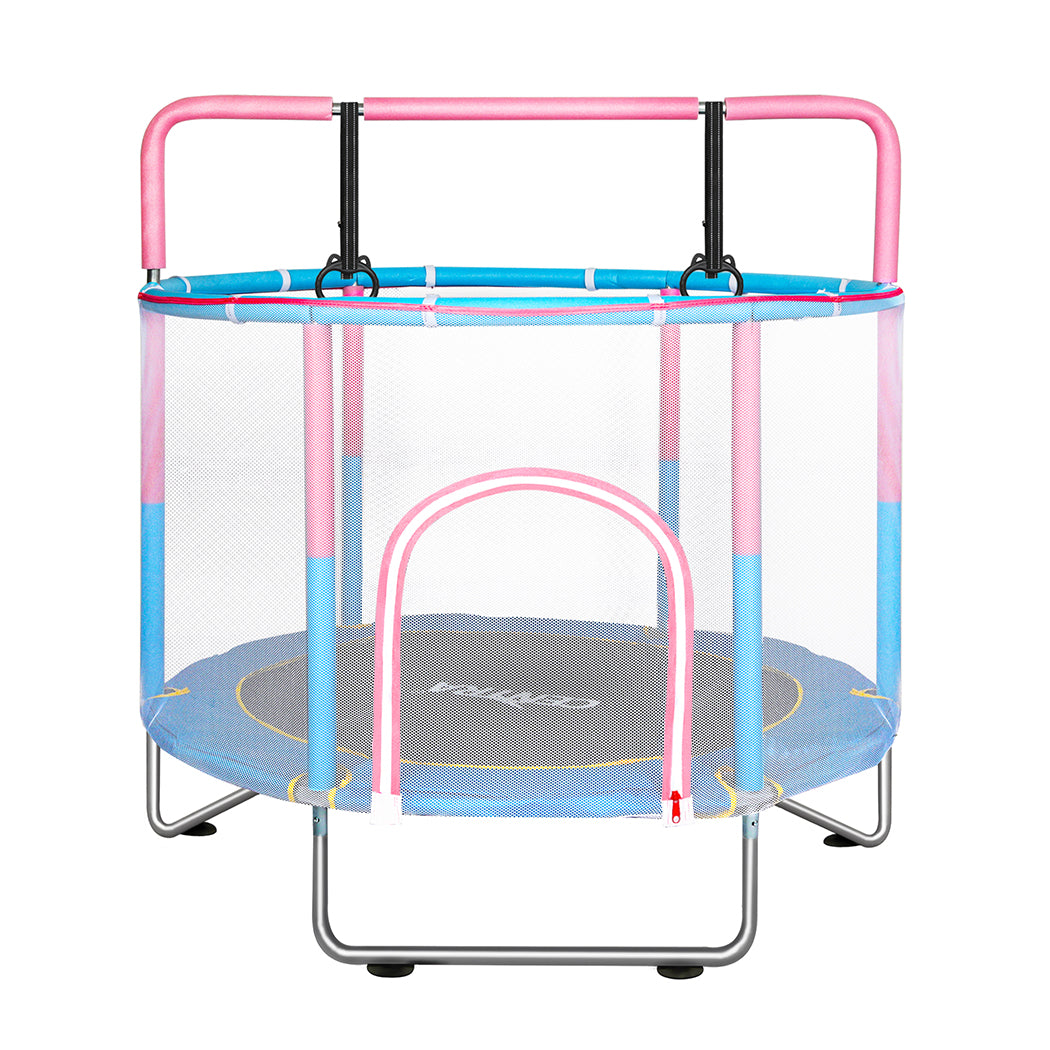 Centra 55" Kids Trampoline Rebounder Pink-1910112291949514752