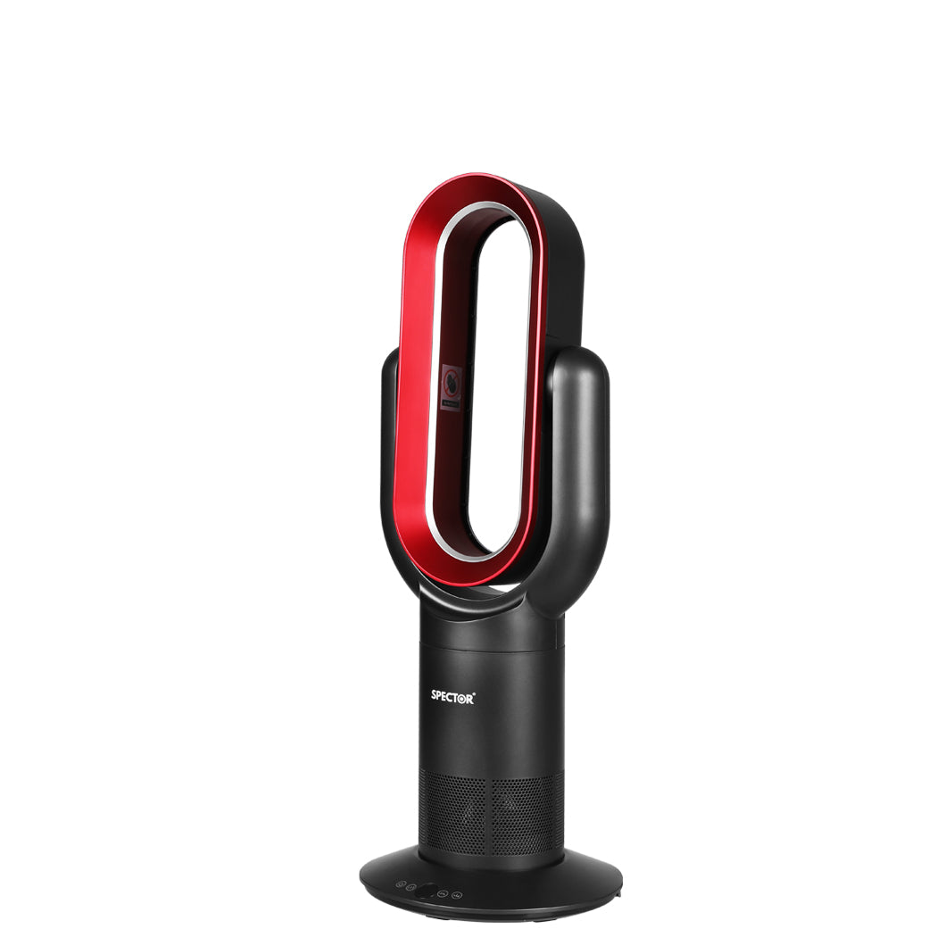 Spector Bladeless Fan Cooler Heater Red-2006733154550943744
