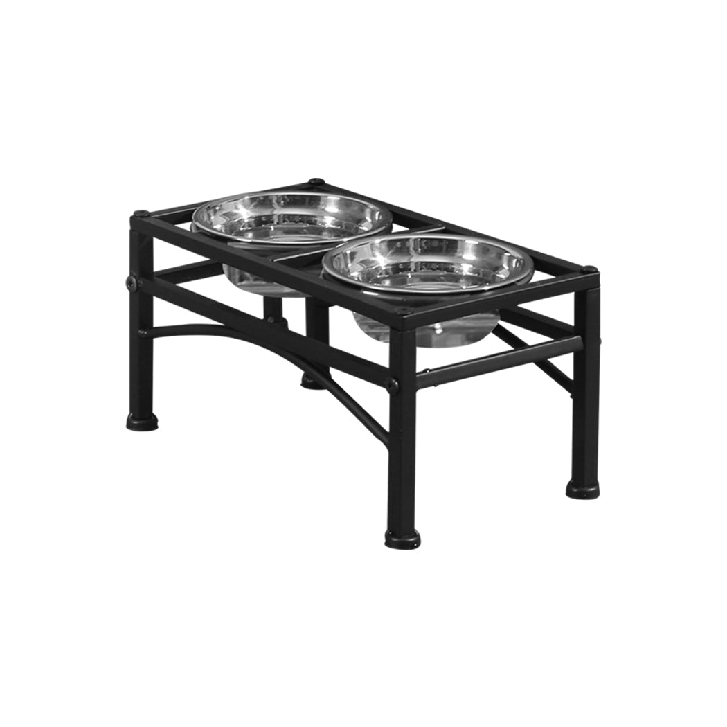 PaWz Dual Elevated Raised Pet Dog Feeder Small-1942353258685272064