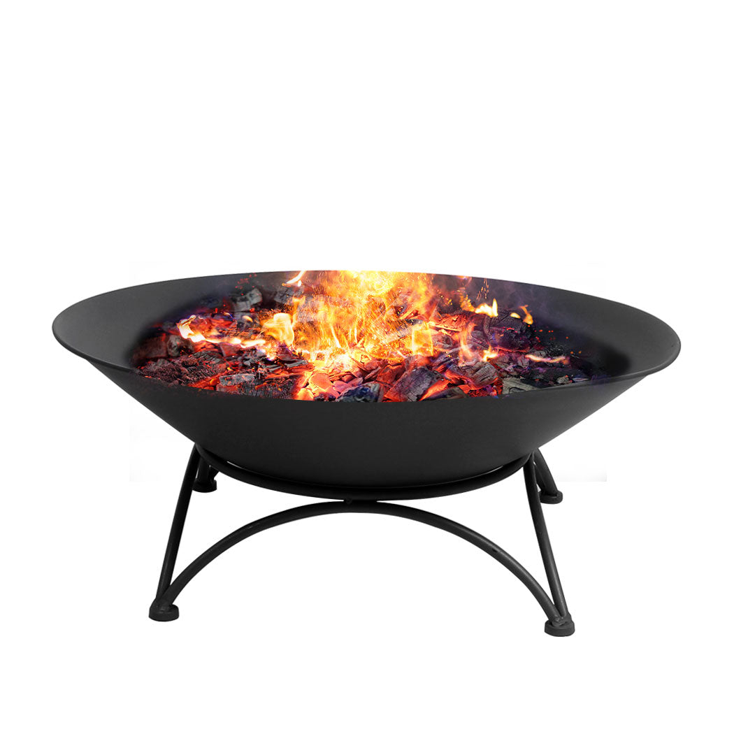 Moyasu 2IN1 Fire Pit Bowl Firepit Garden Black-1942353058864435200