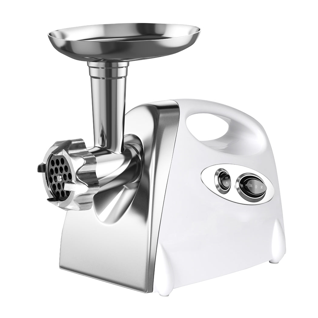 800W Electric Meat Grinder Mincer Sausage White-2006733080936714240