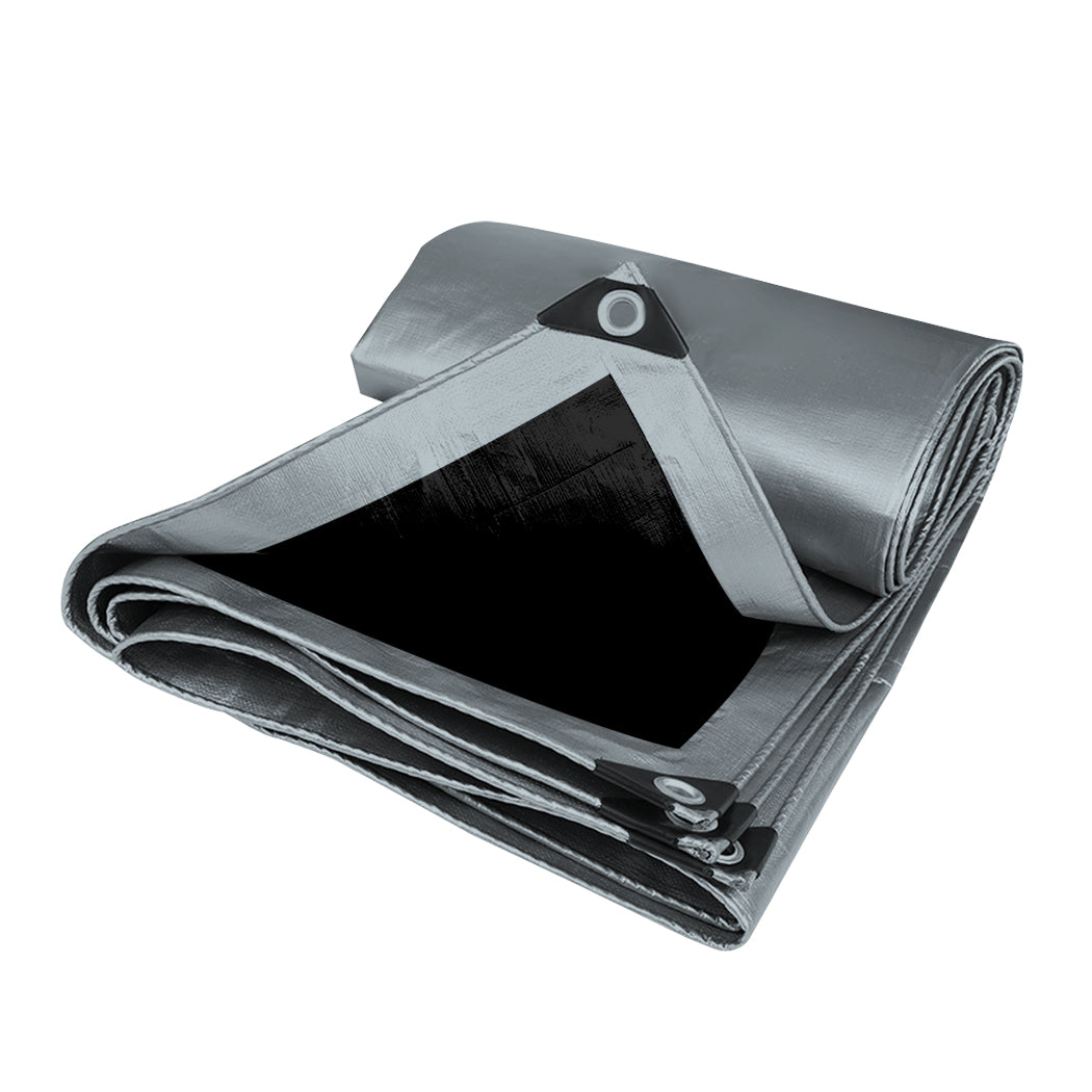 Manan Tarp Tarpaulin 200GSM Camping 3.65mx7.3m-1942353764677718016