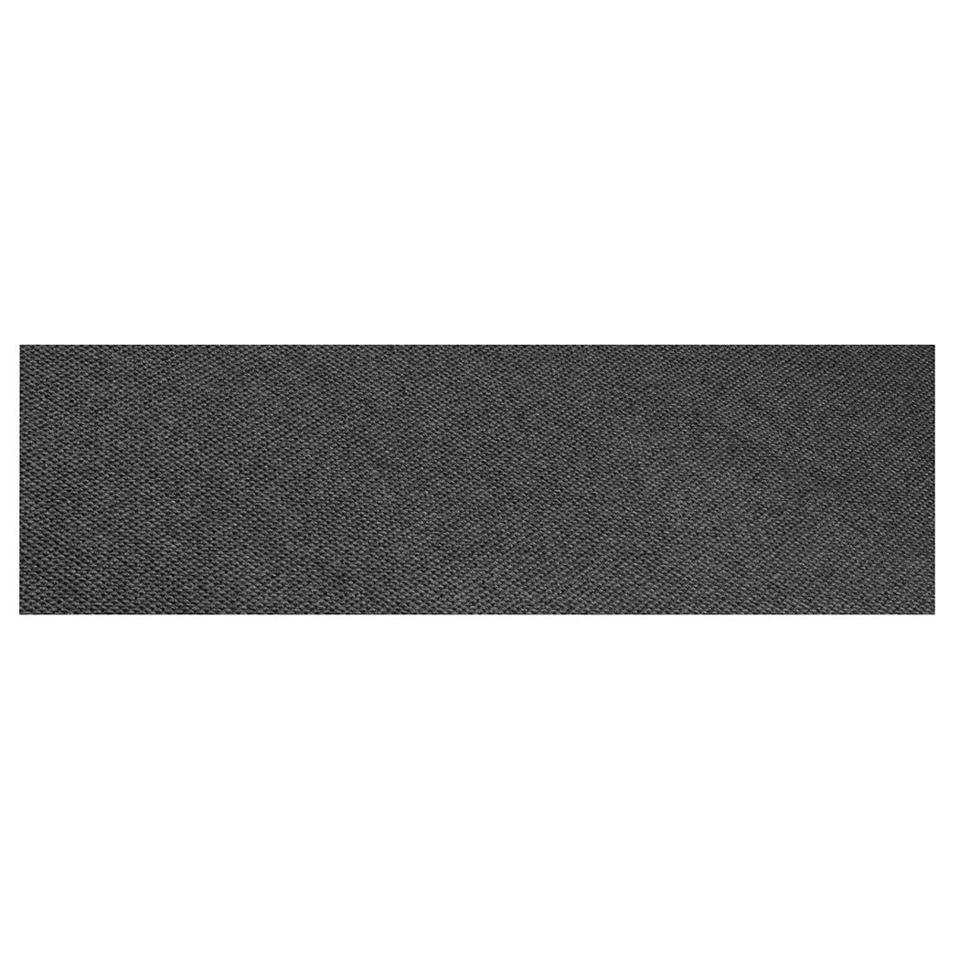 Marlow Extra Large Floor Rug Outdoor 90cm x 305cm Grey-1942353700672638976