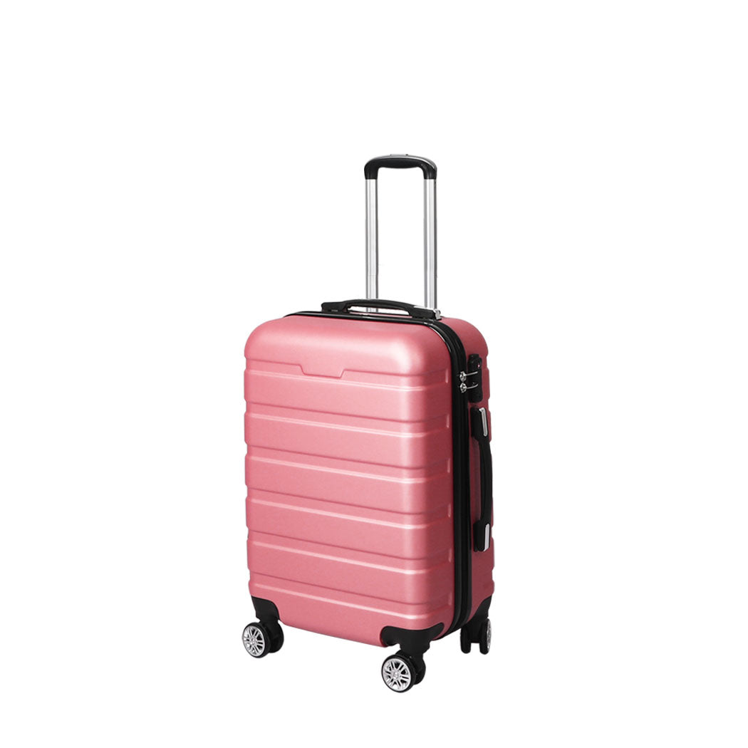 Slimbridge 24"Luggage Case Suitcase Rose Gold 24 inch-1942352938521464832
