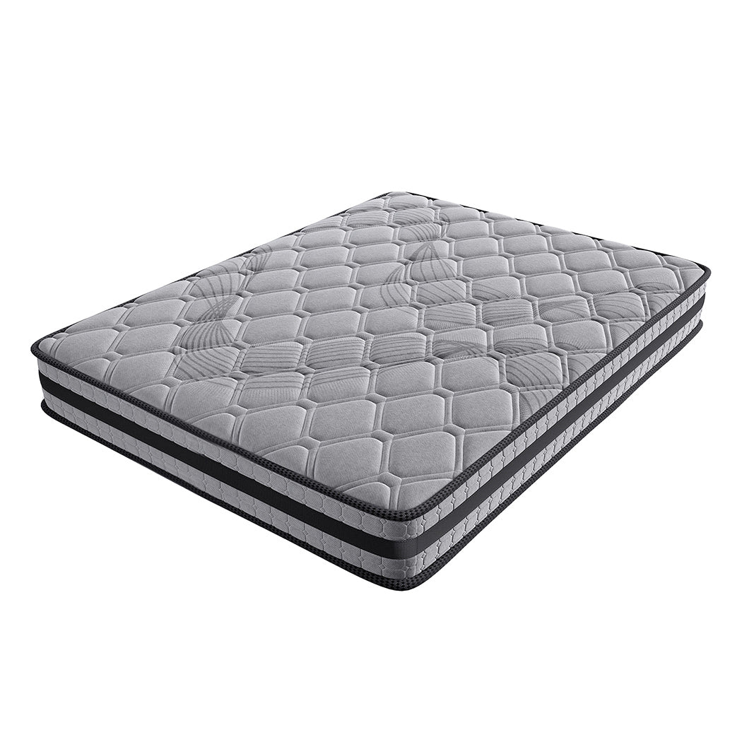Lavio Double Spring Mattress Grey Medium Firm-1910112196457795584