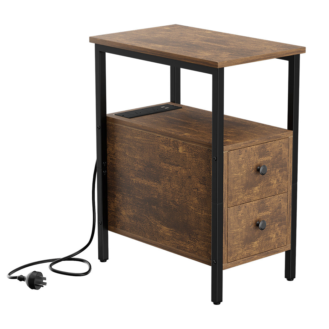 Levede Side Table Narrow Coffee End Table-1910112271066075136