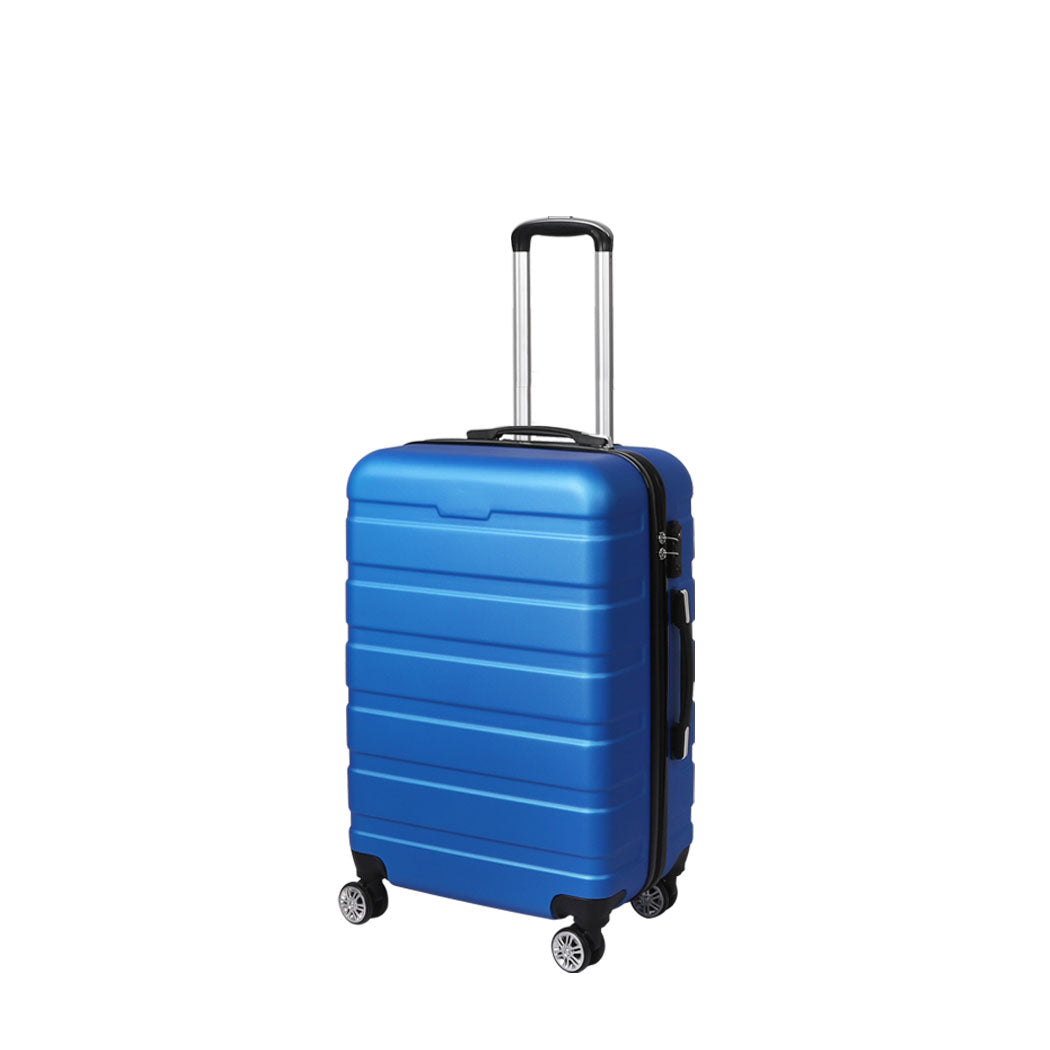 Slimbridge 24"Luggage Case Suitcase Blue 24 inch-1942352937548386304