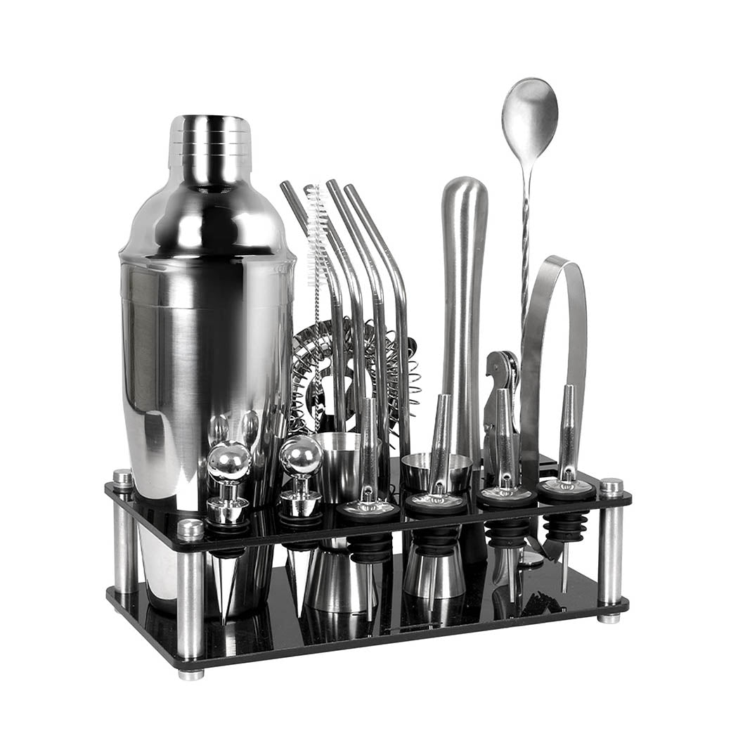 Cocktail Shaker Set Stainless Steel-1942353775138312192