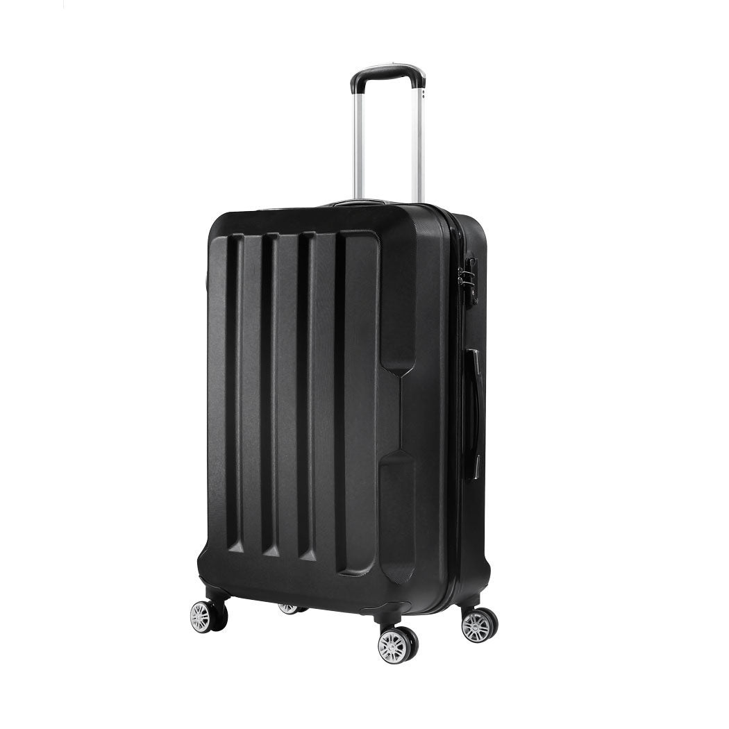 Slimbridge 20" Travel Luggage Lightweight Black 20 inch-1942352925741420544