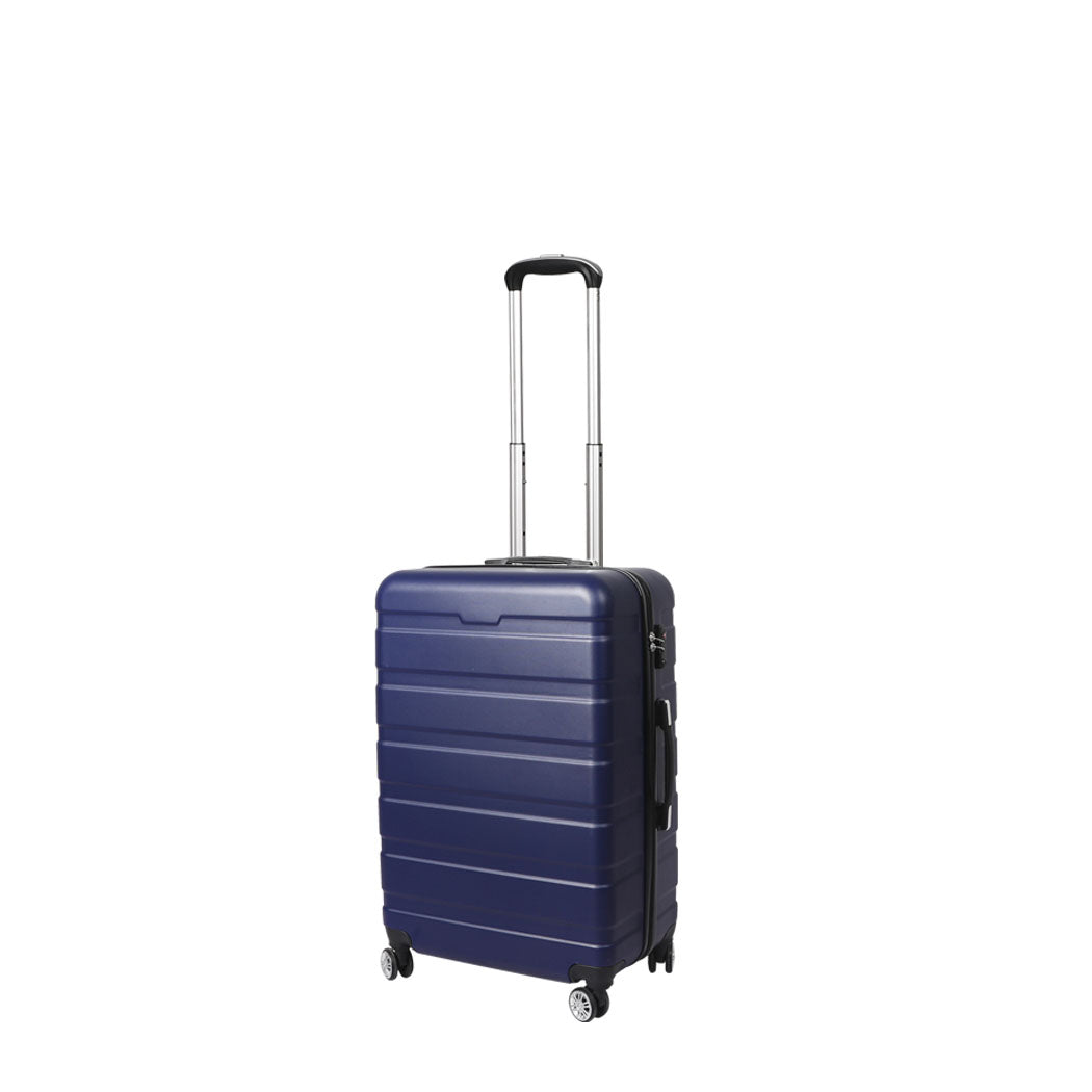 Slimbridge 20" Carry On Luggage Case Navy 20 inch-1942352936533364736