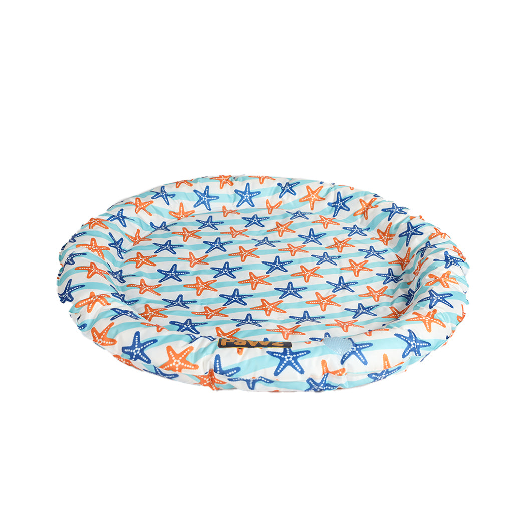 PaWz Pet Cool Gel Mat Cat Bed Dog Bolster L Large-1942353929501282304
