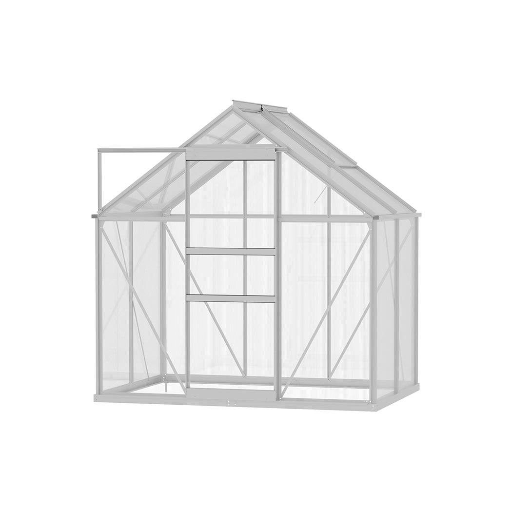 Lambu Greenhouse Aluminium Walk In Green-1942353762198884352