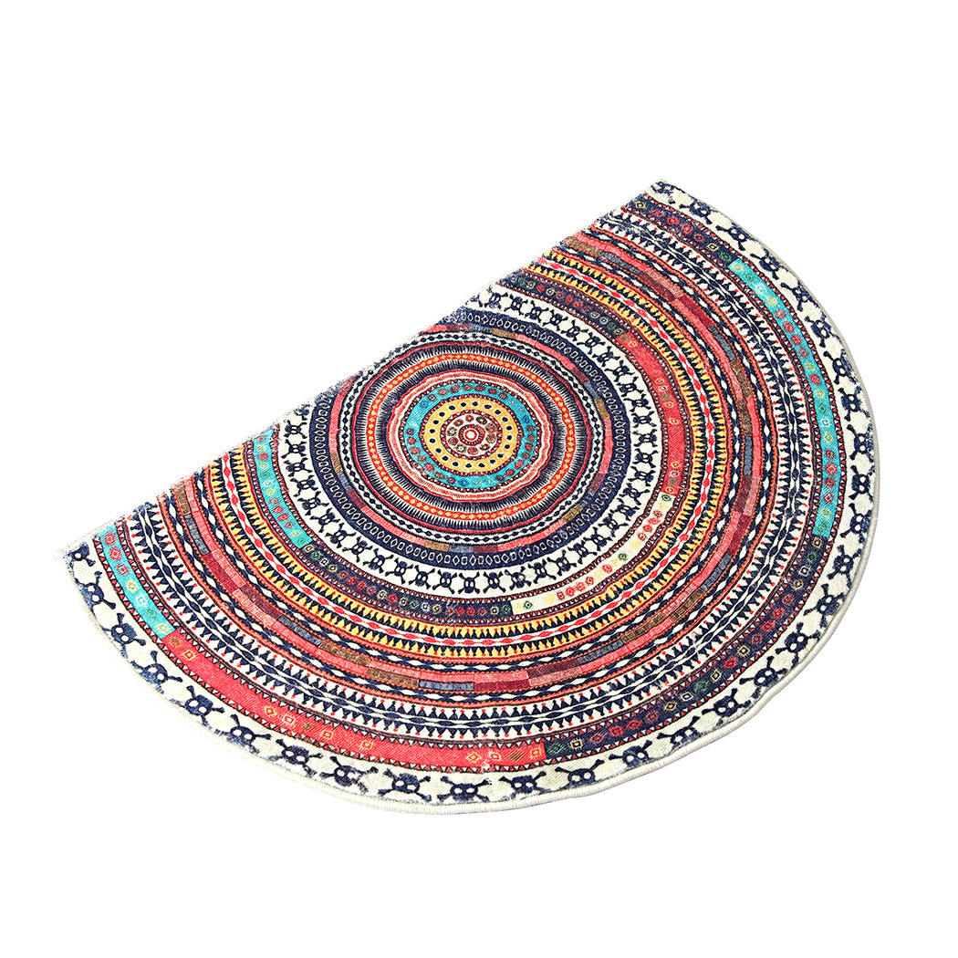 Marlow Door Mat Half Moon Semi-Circle Rug 60x90-1942353172525879296