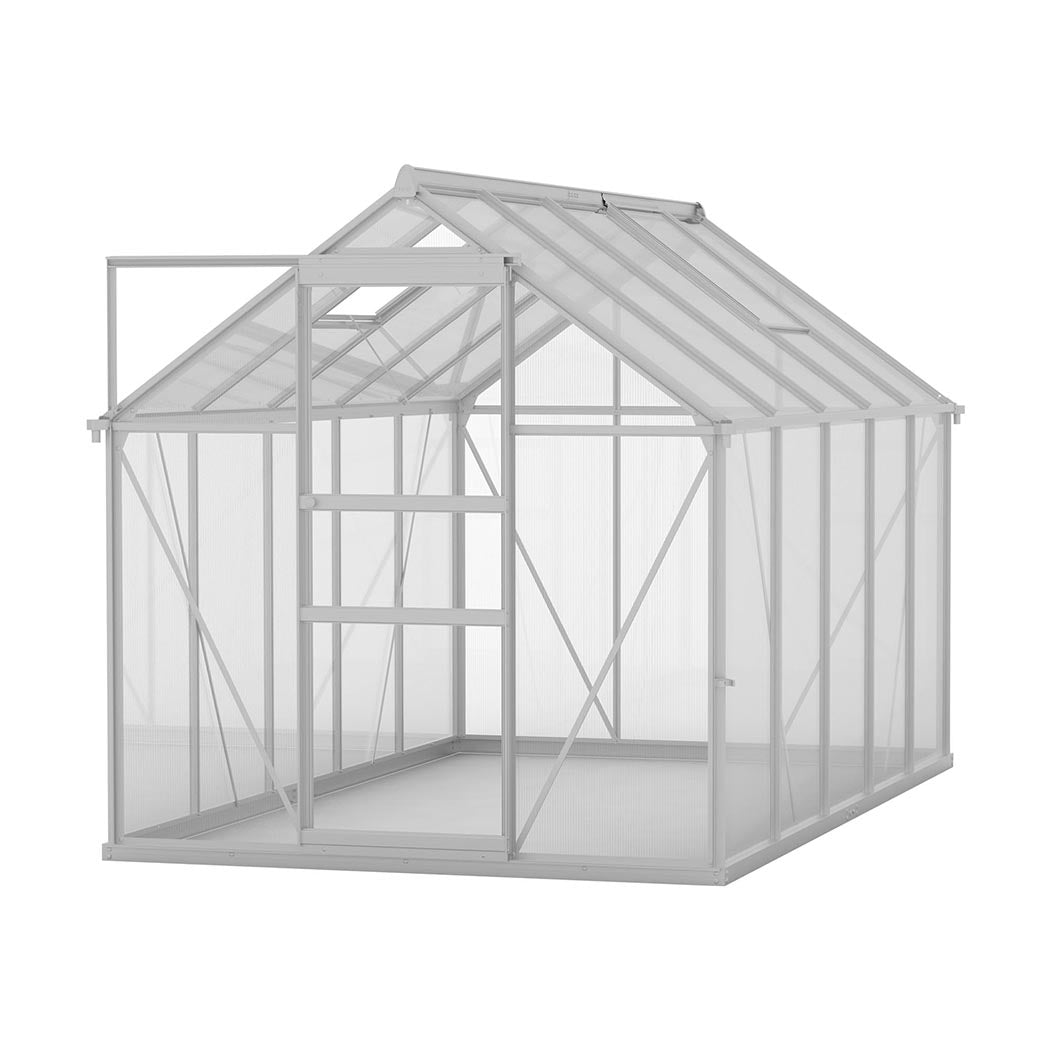 Lambu Greenhouse Aluminium Walk In Green-1942353762802864128
