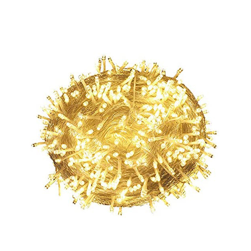320LED Fairy Lights Net Mesh Curtain Warm white-1942353050505187328