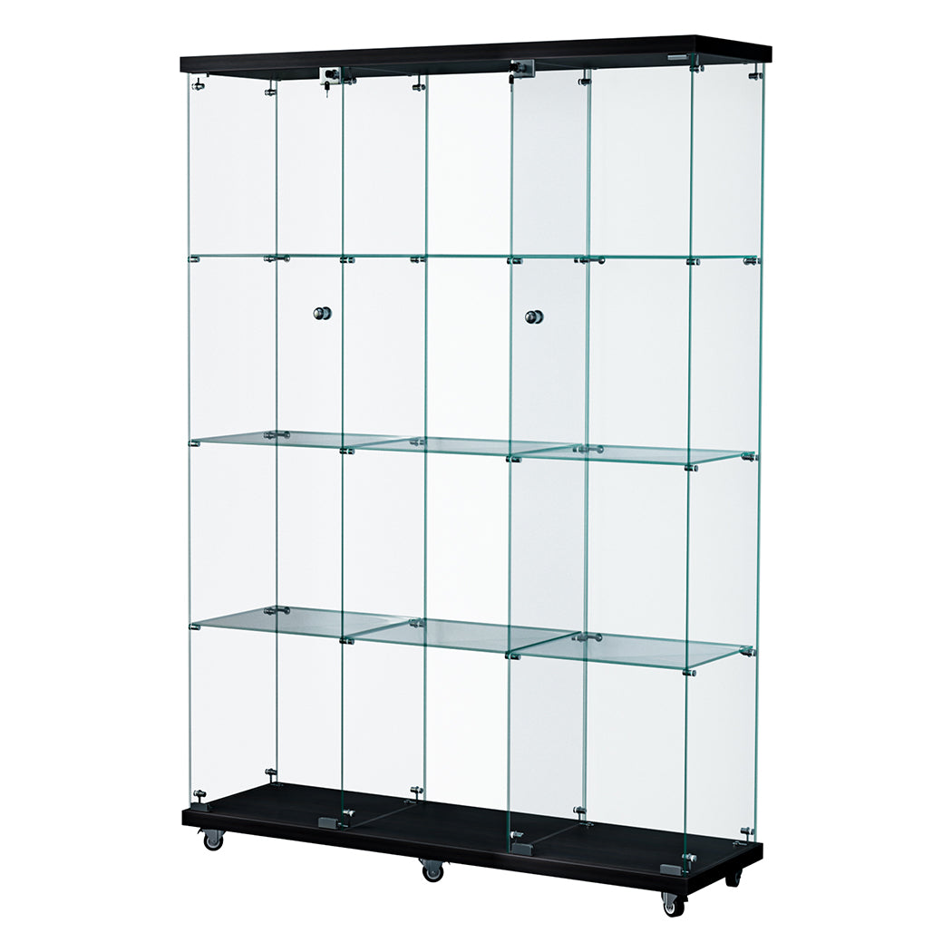 Stacked 169cm Tall Glass Display Cabinet 4 Tier-1917016714055389184