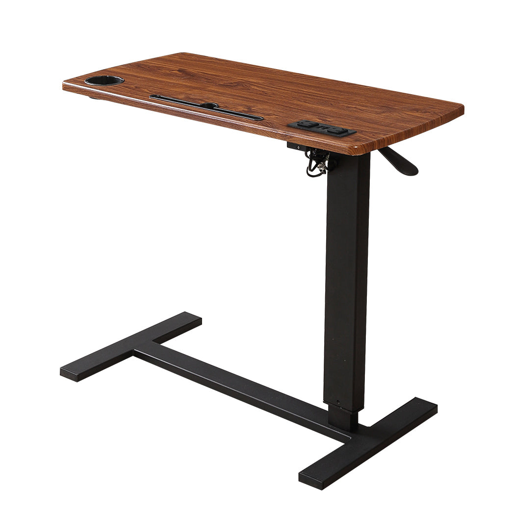 Levede Standing Desk Height Adjustable Brown-1910113012547719168
