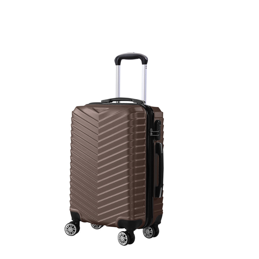 Slimbridge 24" Luggage Suitcase Travel Coffee 24 inch-1942352928706793472