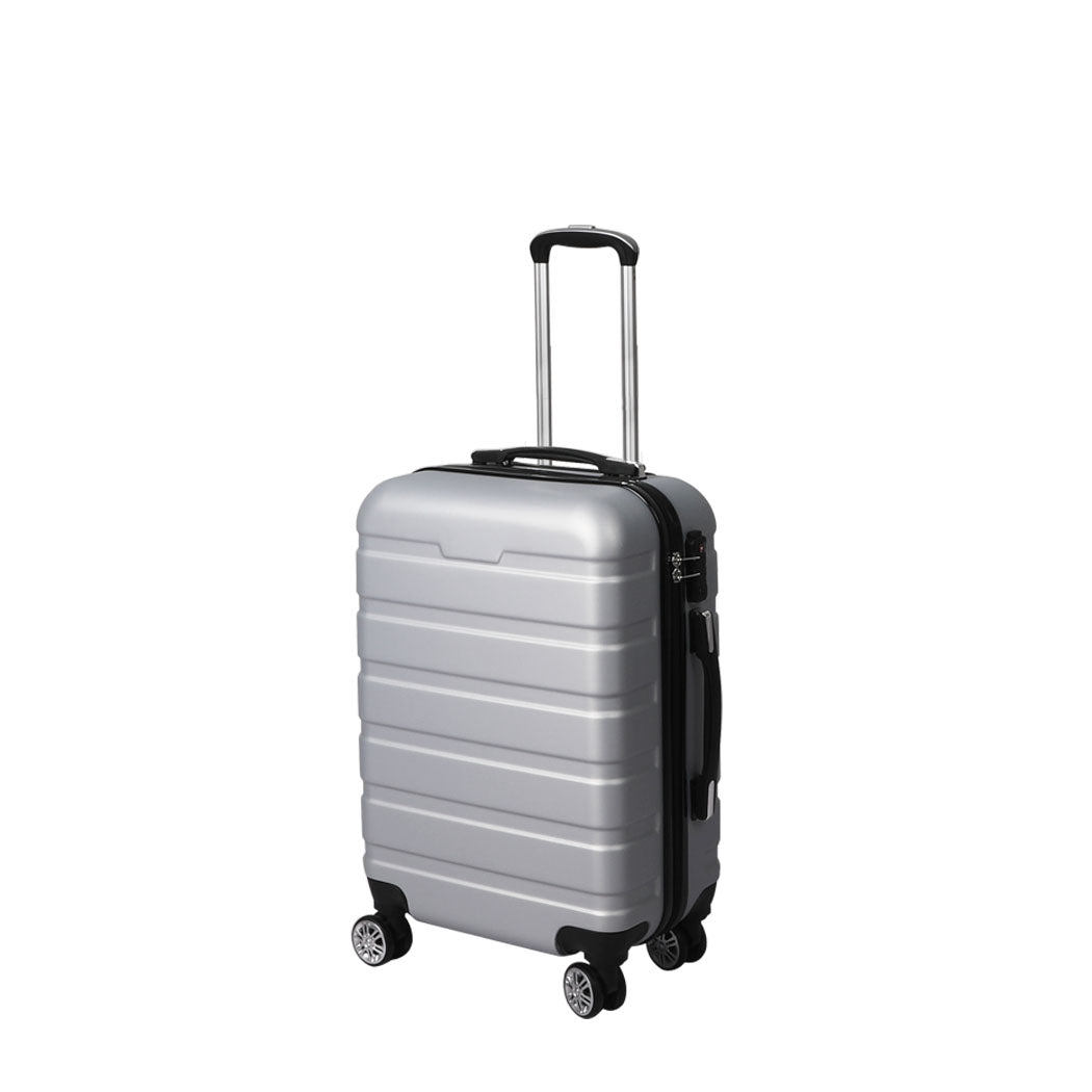 Slimbridge 24" Luggage Case Suitcase Silver 24 inch-1942352938710208512