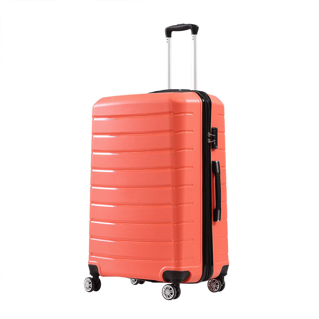28" Travel Luggage Carry On Expandable Coral-1942352931105935360