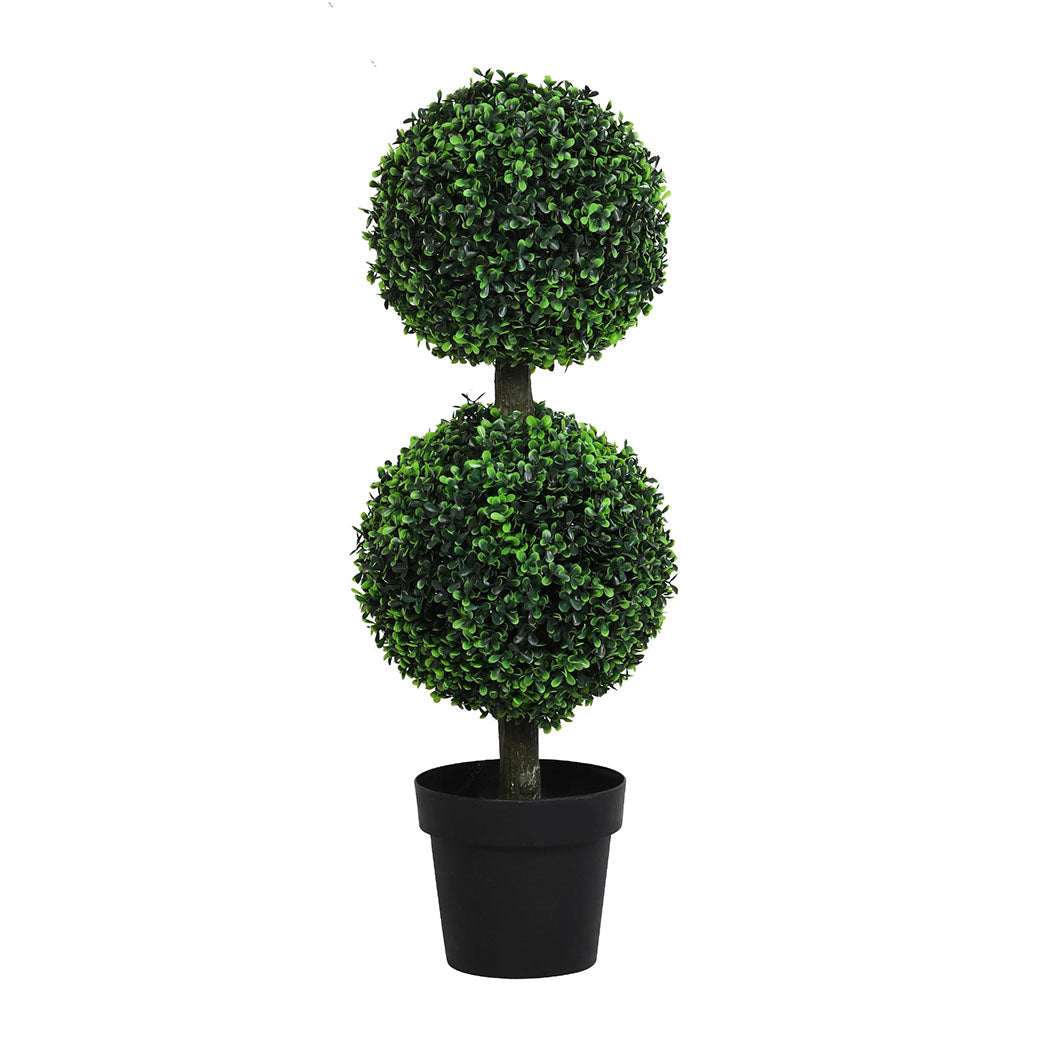 Lambu Artificial Double Ball Boxwood Trees-1942353682842652672