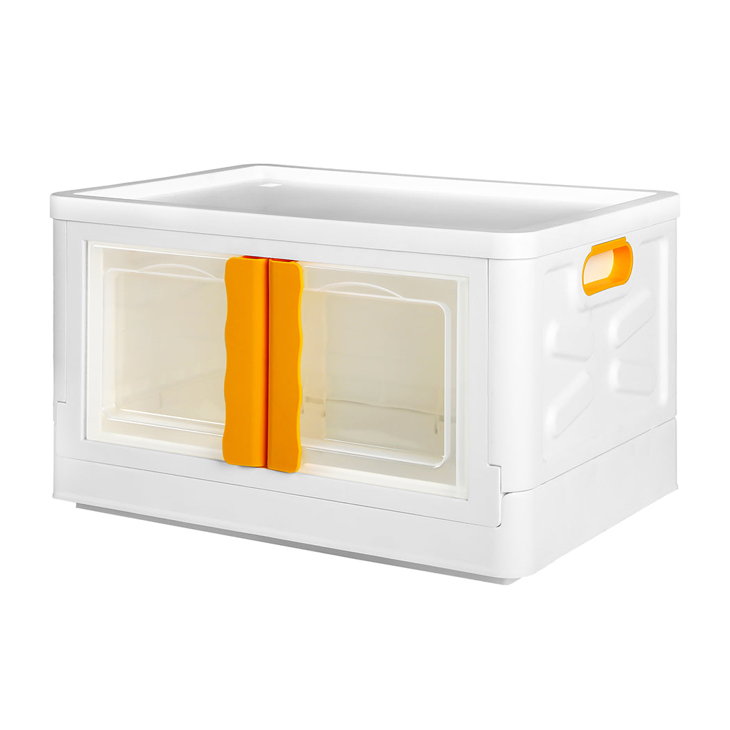 45L Storage Container Stackable Toy Yellow-1942352813959024640