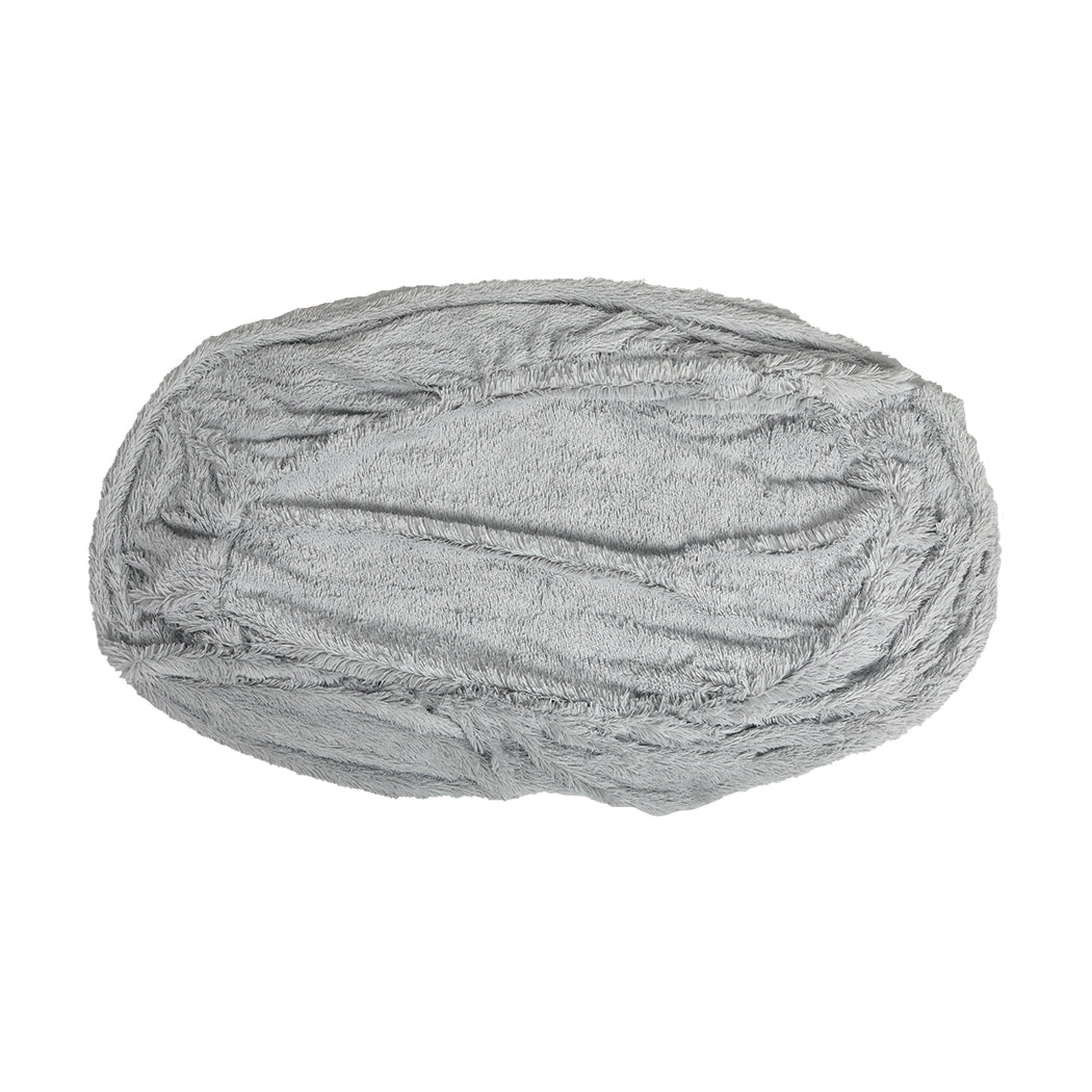 PaWz Replacement Pet Bed Cover Zipper Grey Cover-1942352750763446272