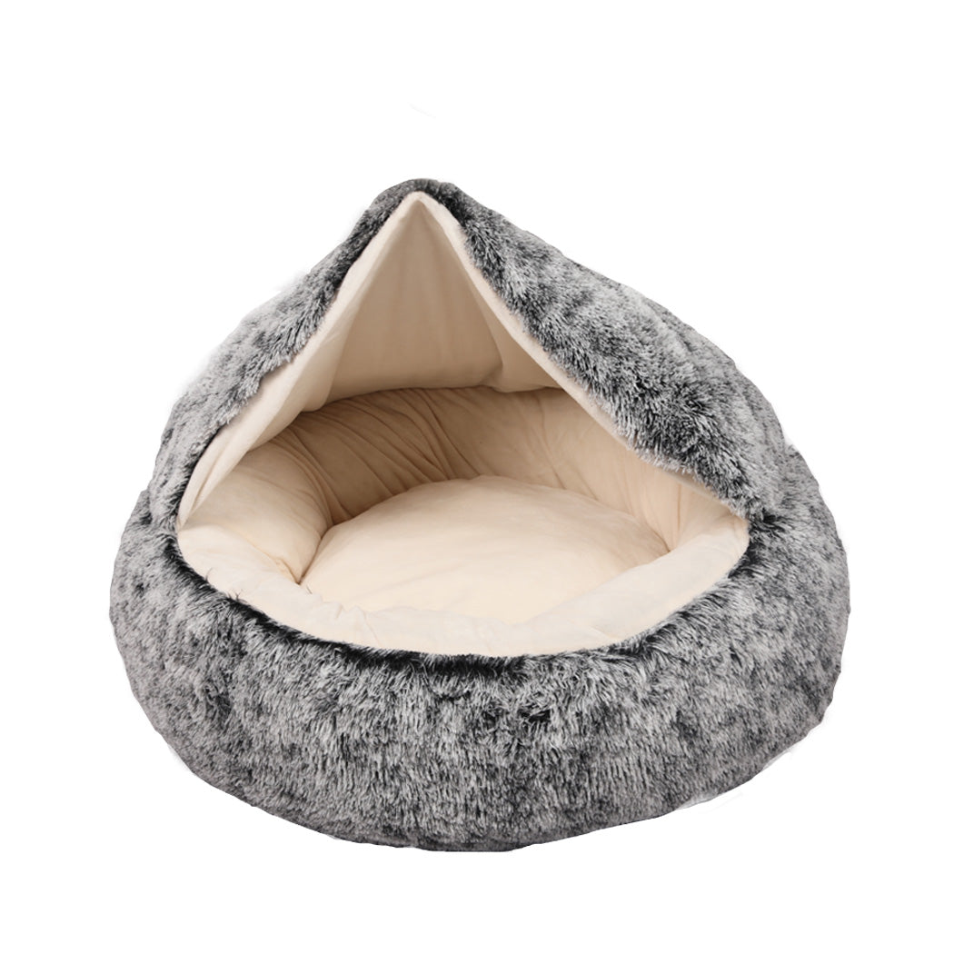 PaWz Pet Dog Calming Bed Warm Soft Plush M Medium-1942352739061338112