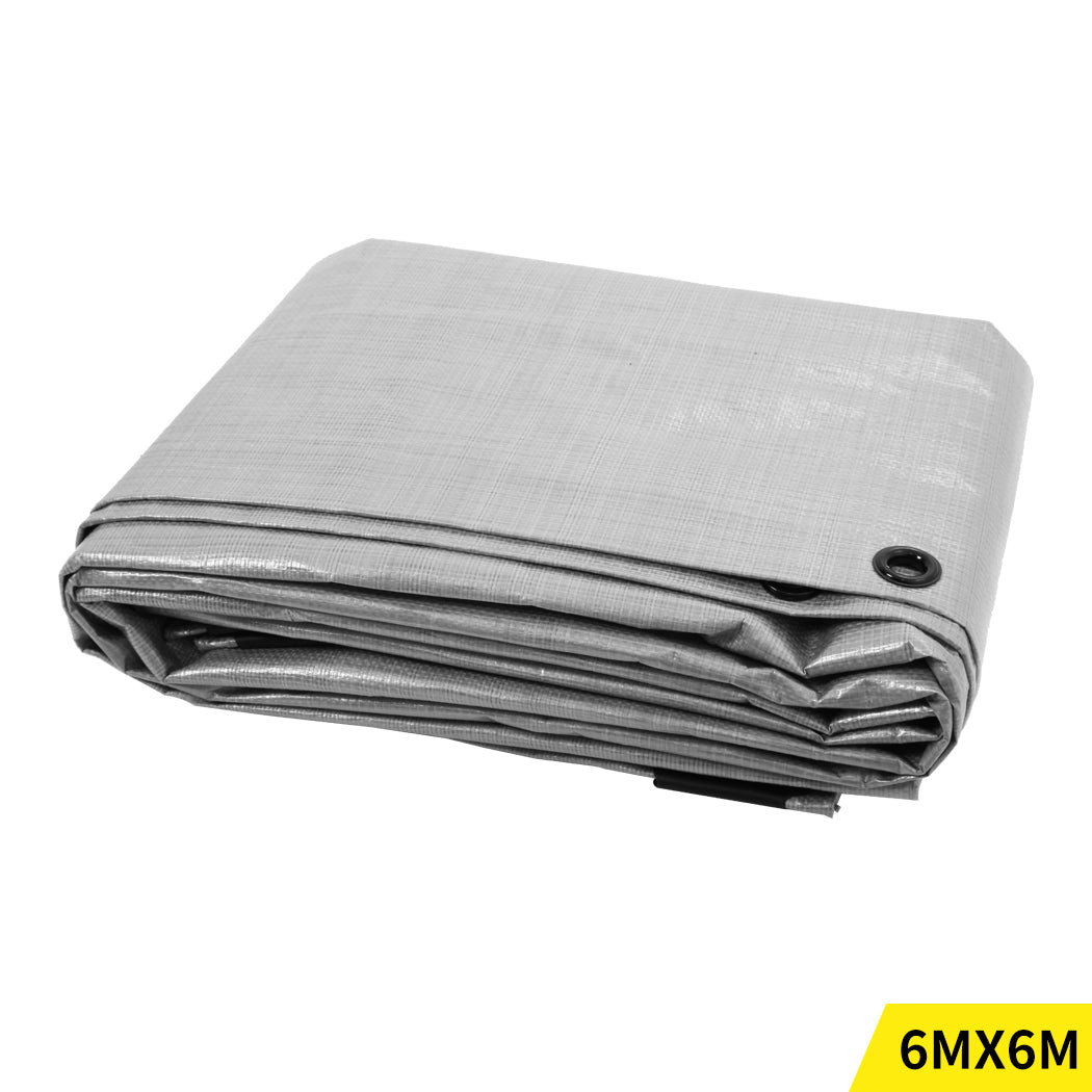 6x6M Heavy Duty Polyethylene Tarp Tarpaulin-1942353763973074944
