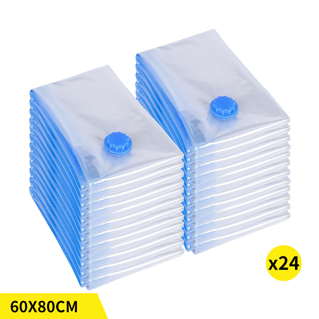 Vacuum Storage Bags Save Space Seal 60x80cm-24PK-1942353155547336704