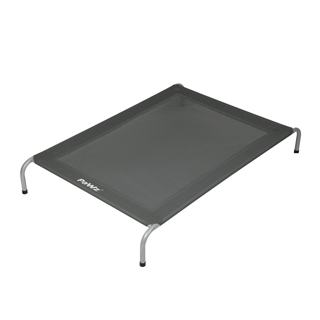 PaWz Elevated Trampoline Pet Bed Dog L Grey Large-1942352768194973696