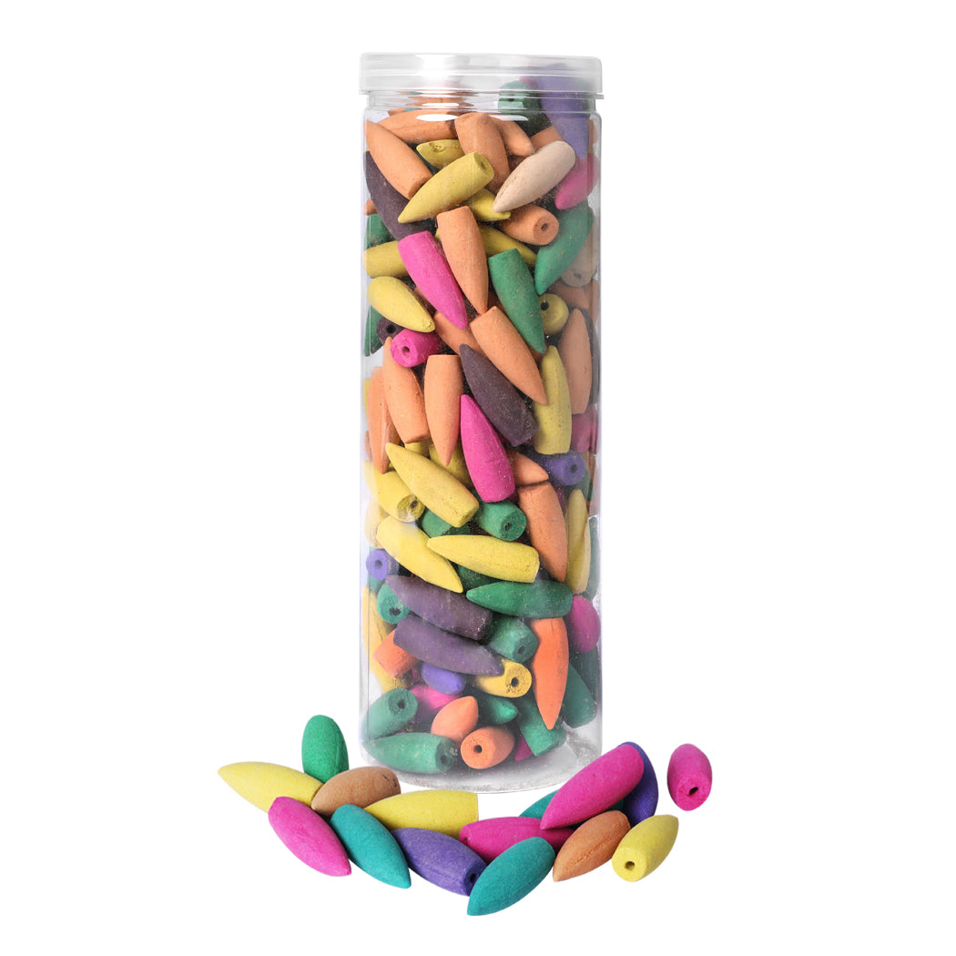 188x Incense Cones Colorful for Backflow-1942353183510761472