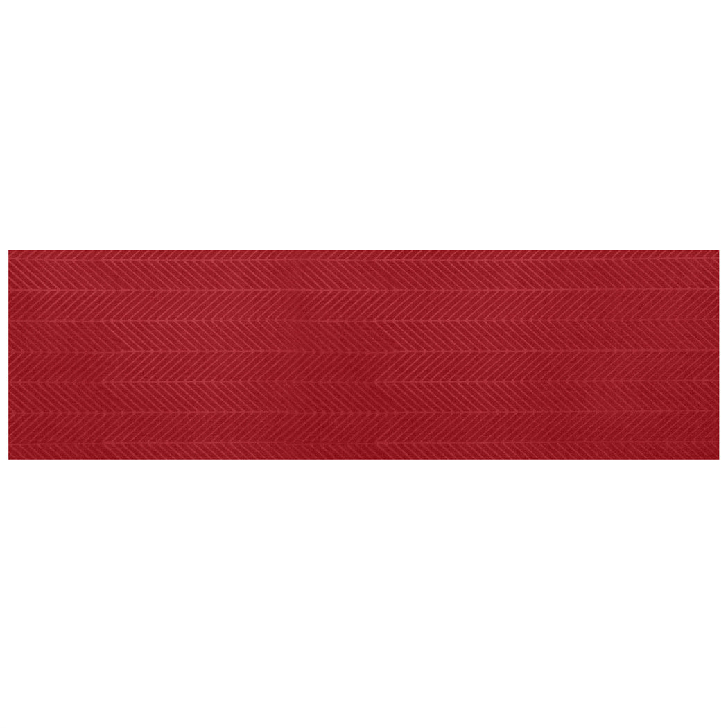 Marlow Extra Large Floor Rug Non Slip 90cm x 305cm Red-1942353701209509888
