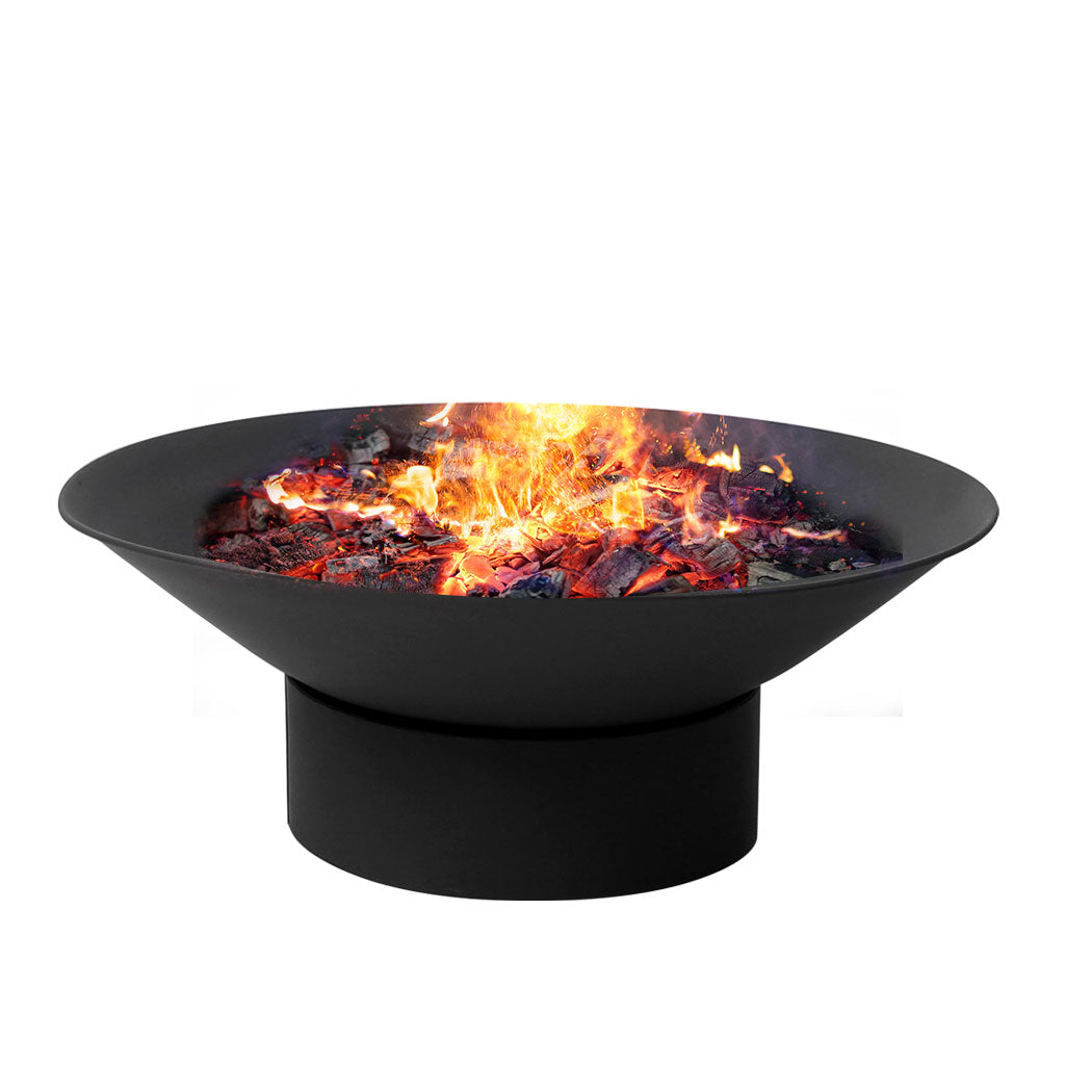 Moyasu 2IN1 Fire Pit Bowl Fireplace Black-1942353059187396608