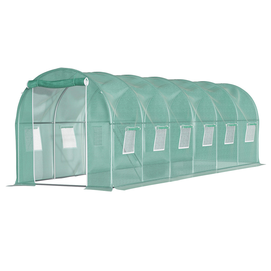 Lambu Greenhouse Walk-In Green House Shed 6M-1942353612017635328