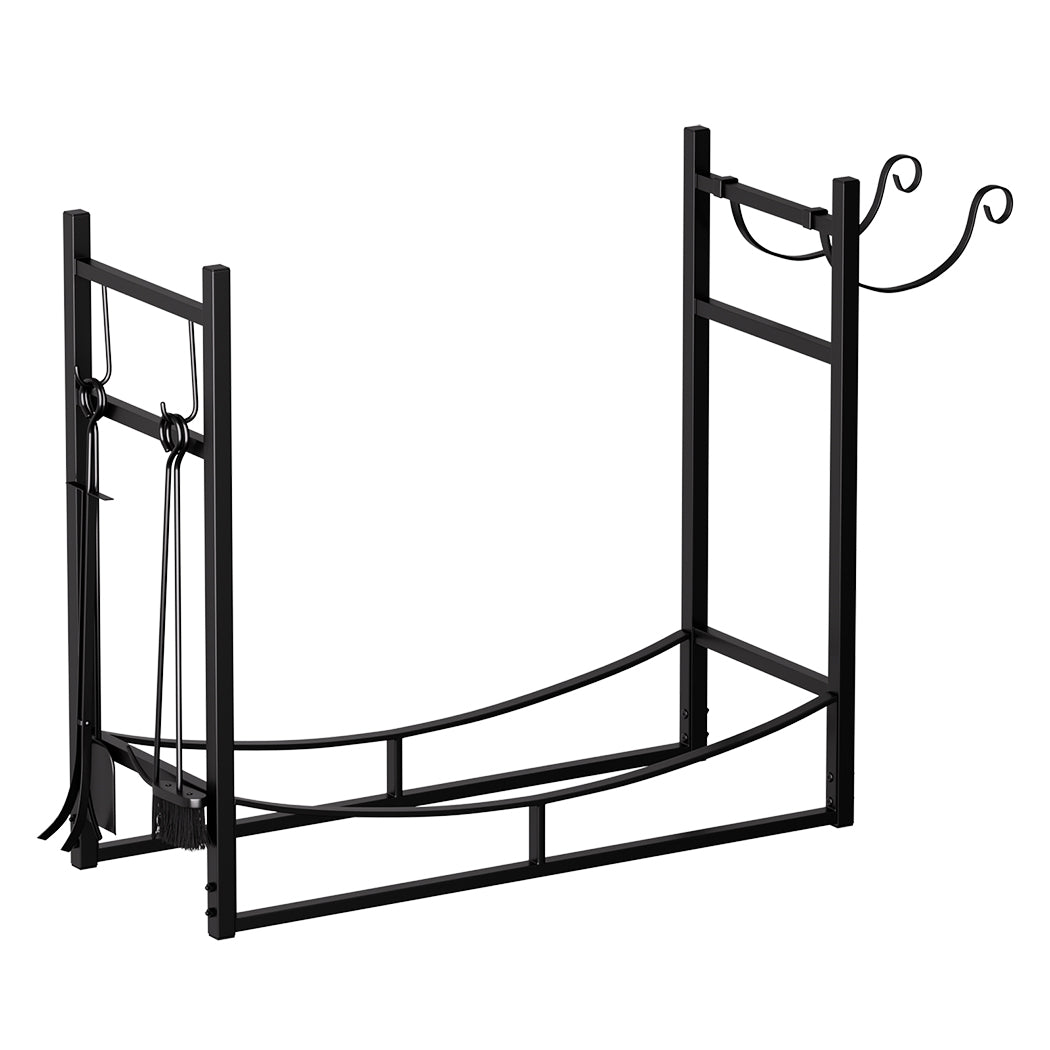 Moyasu Firewood Rack Fireplace Tool Log Holder-1942353710726385664