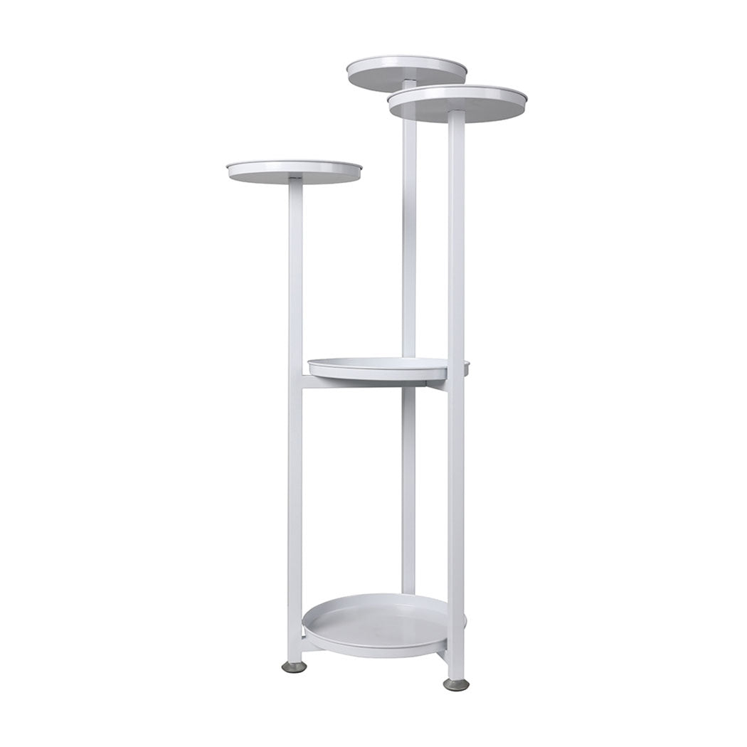 Levede Plant Stand Outdoor Indoor Flower White Medium-1942352904056868864