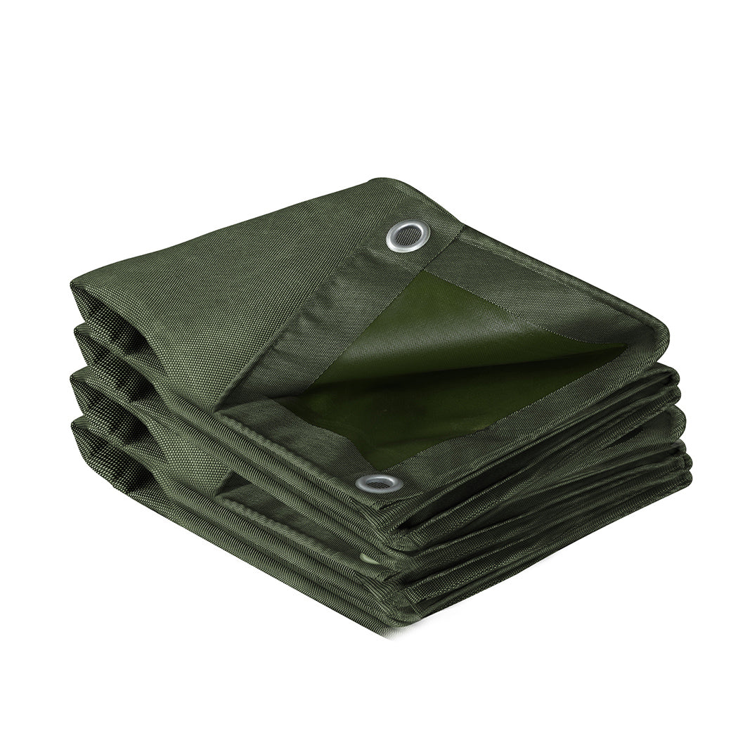 Polyester Canvas Tarp Tarpaulin Sun 4x3 Meter-1942353768293208064
