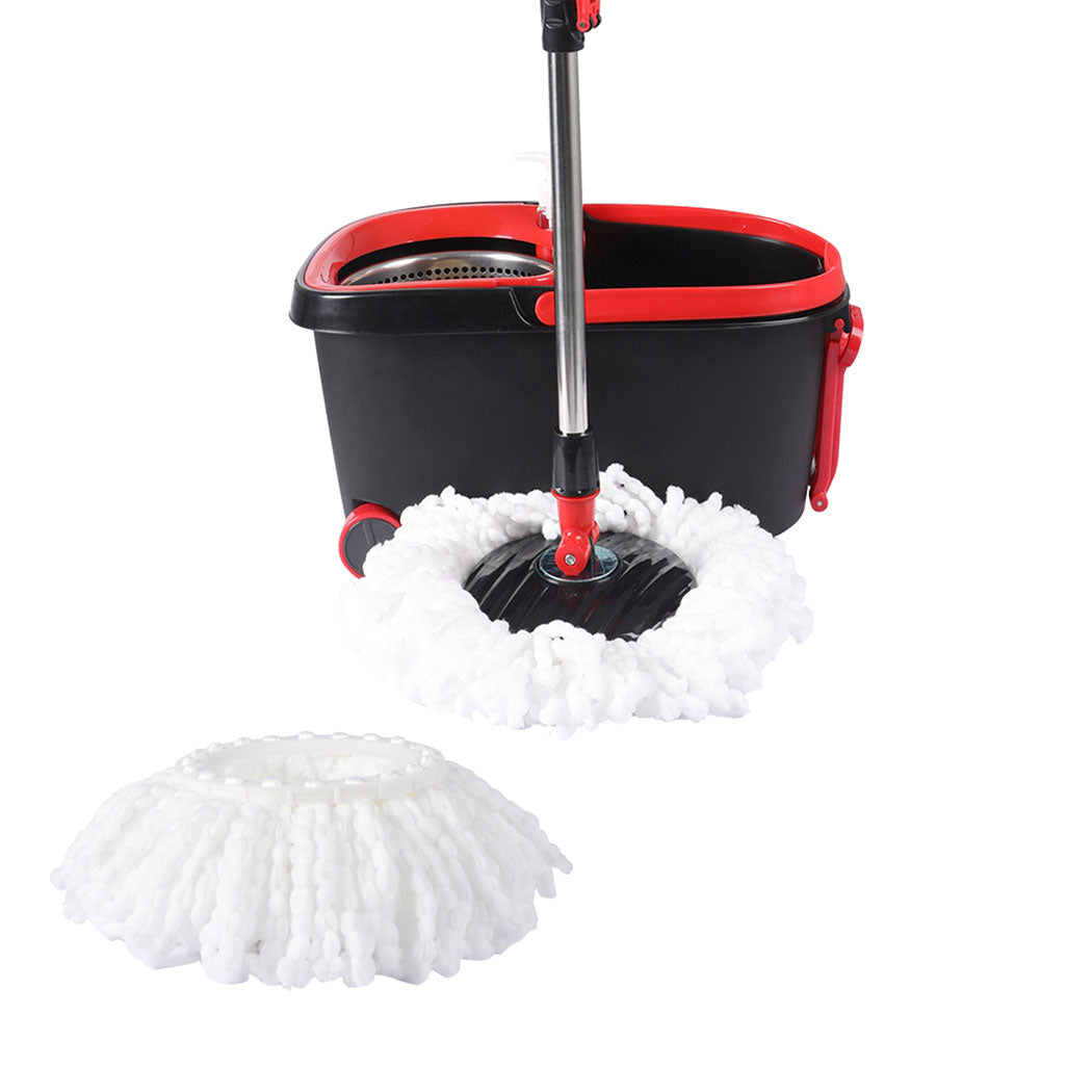 Cleanflo Spin Mop Bucket Set 360? Degree Black-1942353180893515776