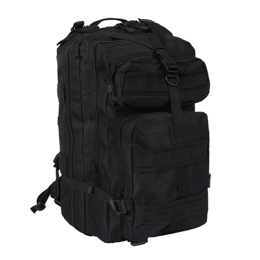 Slimbridge 40L Military Tactical Backpack Black-1942352888764436480