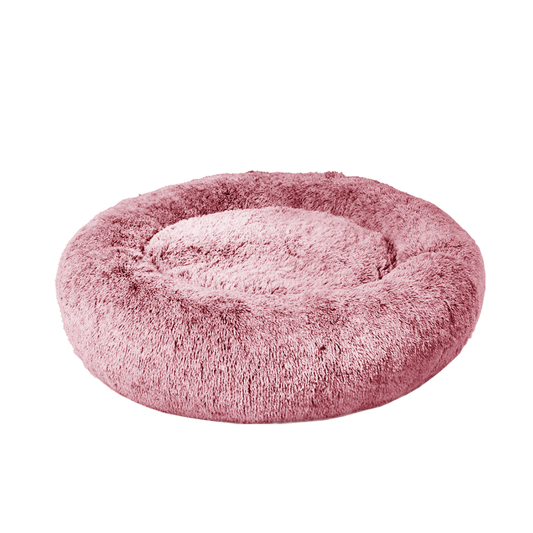 PaWz Pet Bed Memory Foam Dog Donut Pink Medium-1942352766810853376