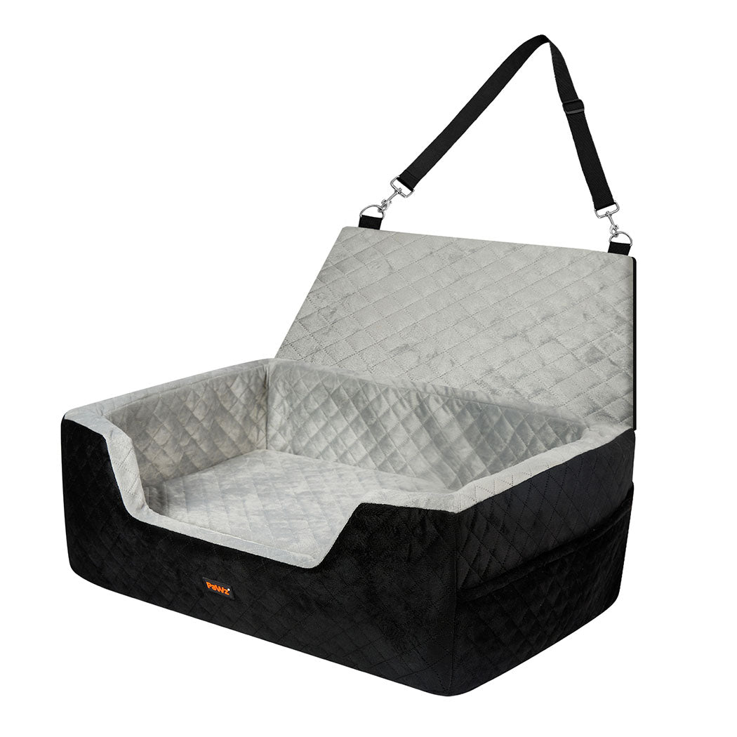 Pawz Dog Car Booster Seat Belt Pet Safe Protector Travel Bed-1942353703247941632