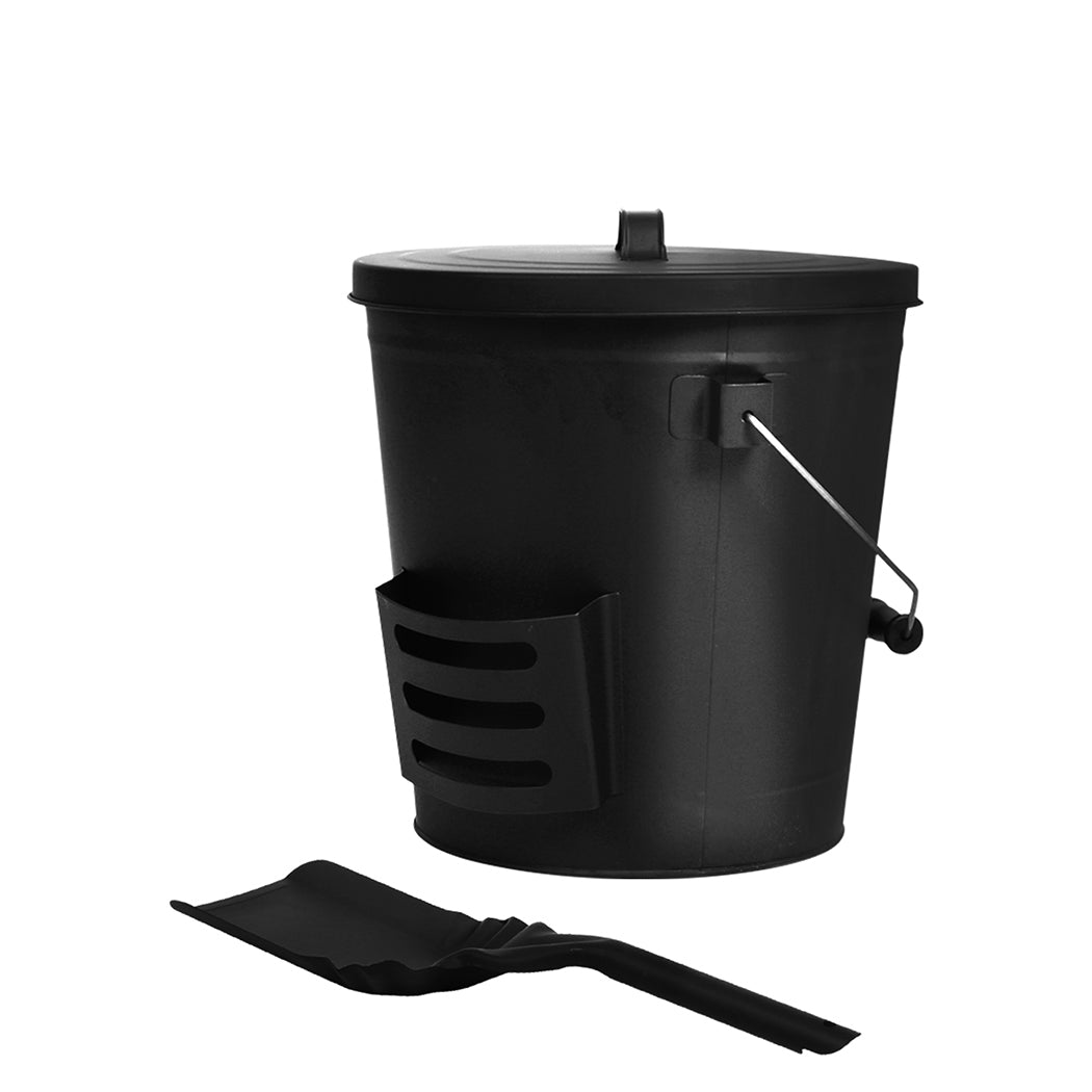 Traderight Ash Bucket Bin BBQ Fireplace-1919892891292012544