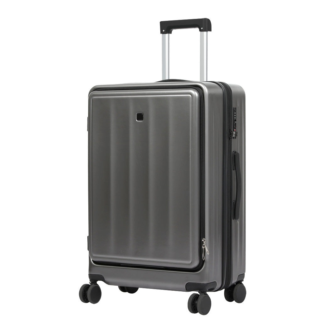 Slimbridge 24"Luggage Trolley Travel Suitcase-1942353660931608576