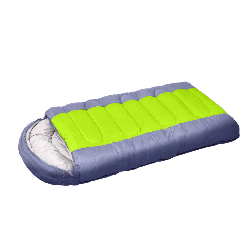 Mountview Sleeping Bag Outdoor Camping Grey-1942352888173039617
