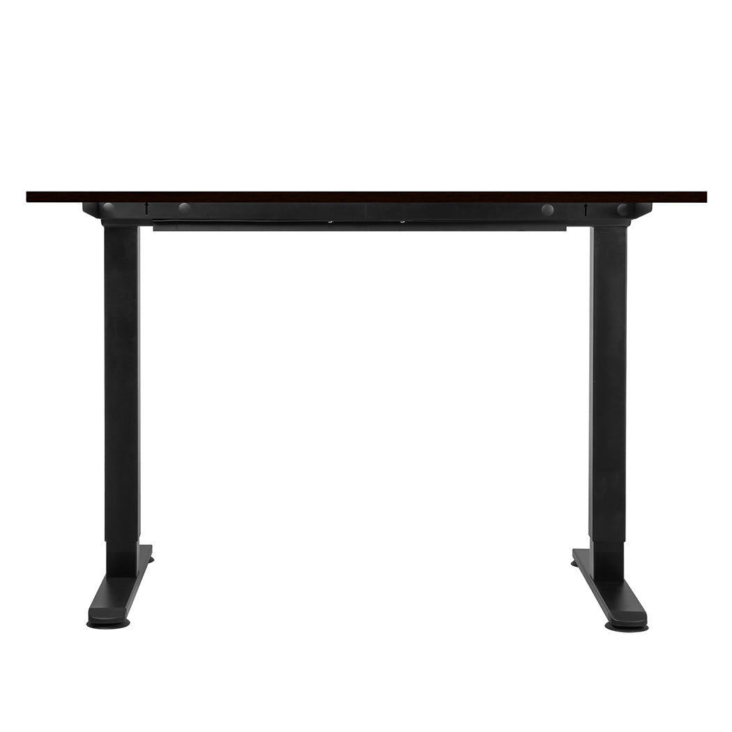 Levede Motorised Standing Desk Adjustable 140cm Walnut 1000x 1MM-1910112994914865153