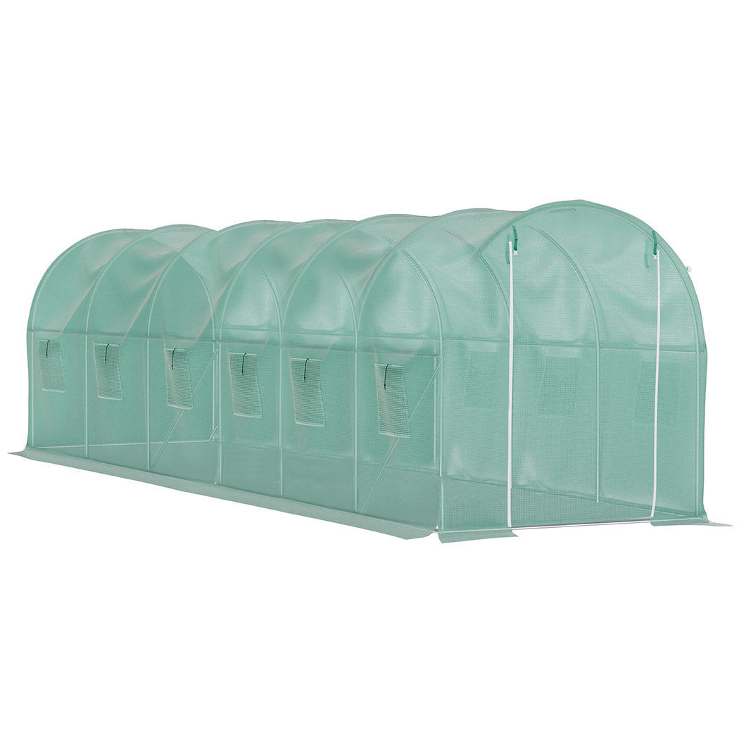 Lambu Greenhouse Walk-In Green House Shed 6M-1942353612017635329